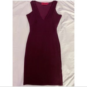 Boohoo Plunge Front Dress